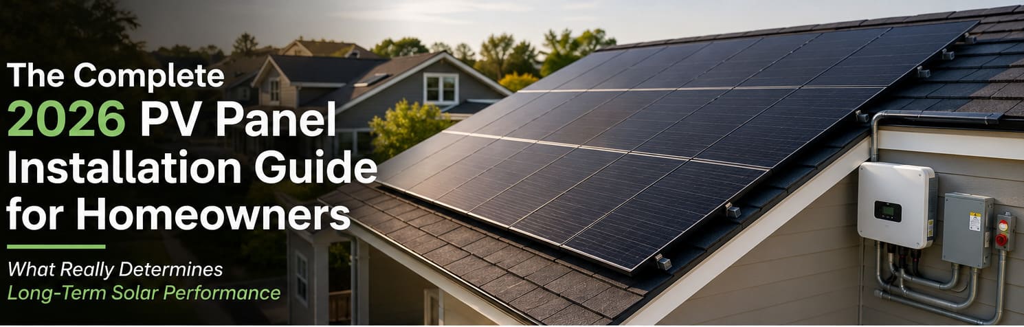pv panel installation