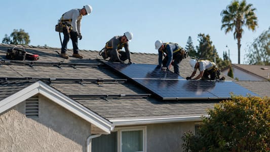 solar panel installation company