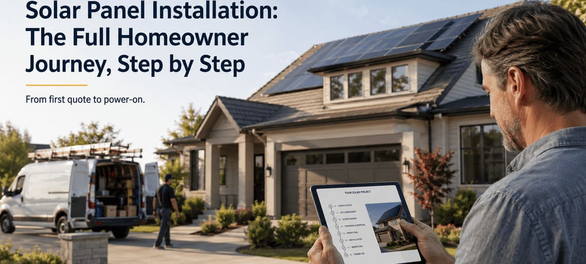 solar panel installation